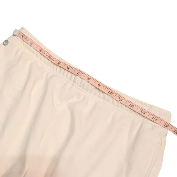 Senita Athletics The Classic Sweatpant Joggers Jet Stream Cream Size Medium NWOT - Picture 5 of 12